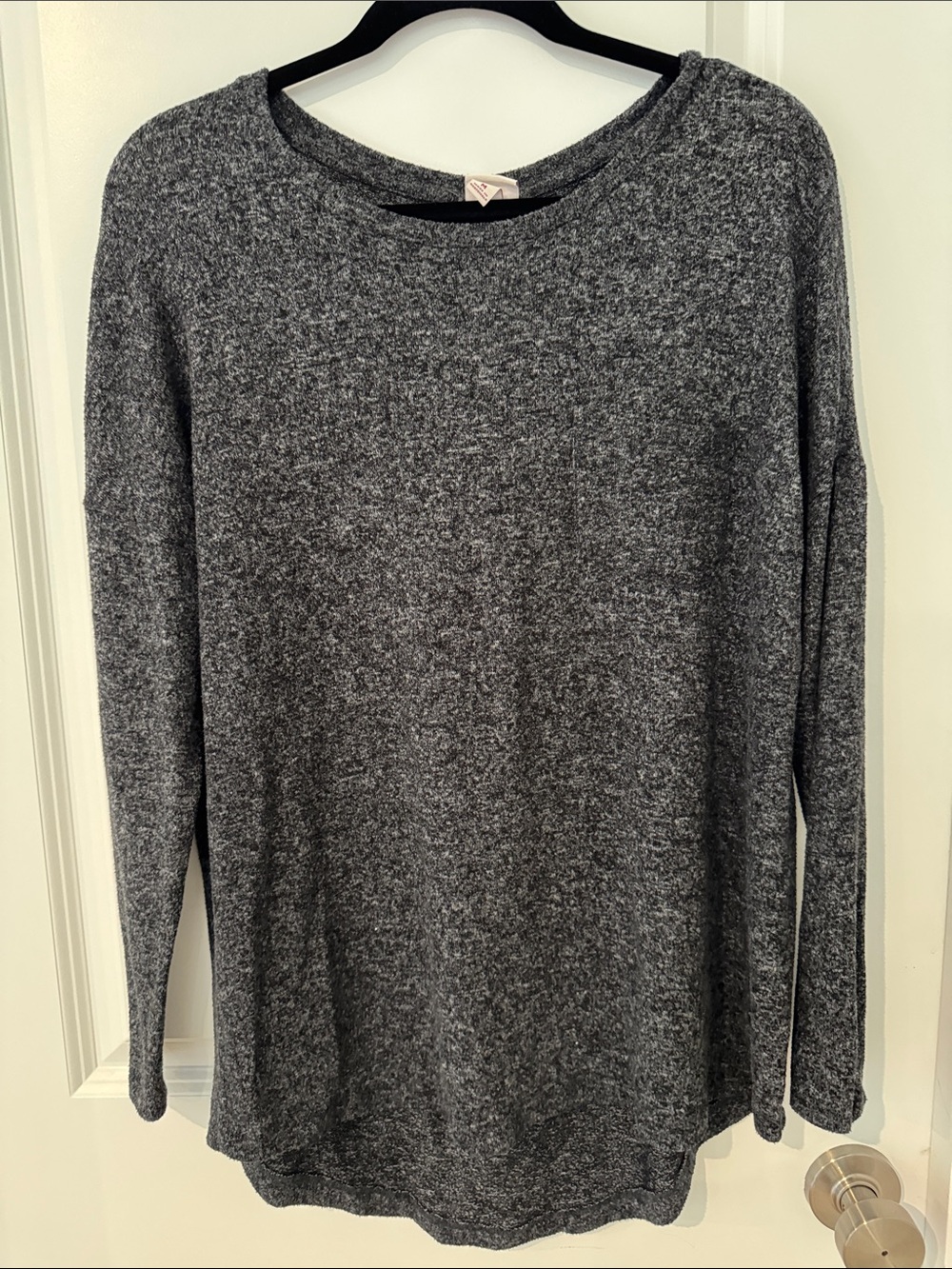 Merona Gray Long Sleeve Knit Sweater